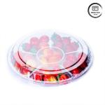 Customized Plastic Salad Box Takeaway Convenient Fruit Packaging Solution