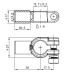 OEM Automotive Battery Cable Connectors Car Battery Leads Connectors ST135097