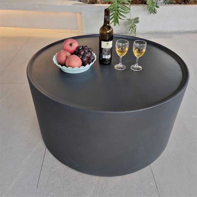 Custom GRC Concrete Table Furniture For Indoor Outdoor Garden Cement Furniture
