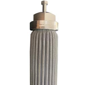 China 20 Micron Stainless Steel Filter Pleated Filter Cartridge For Chemical Fiber wholesale