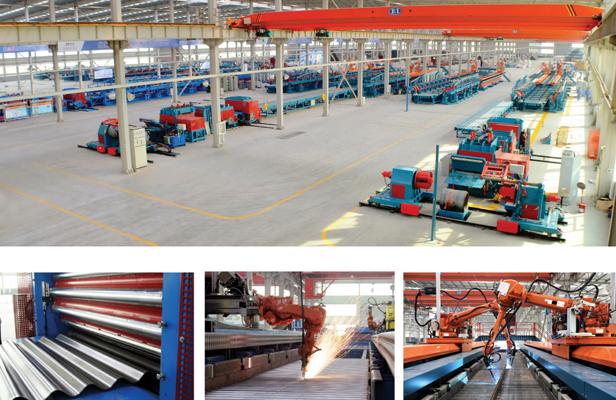 Quick Assembly Structural Steel Contractors For Warehouse And Workshop