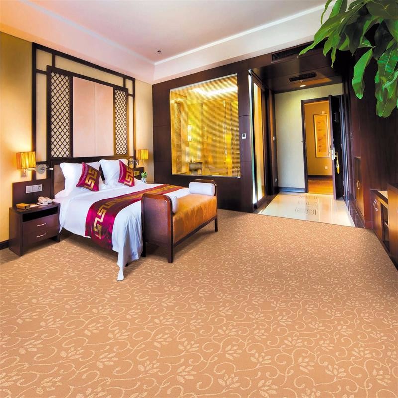 100 Polypropylene PVC Commercial Flooring , Plush Cut Pile Carpet