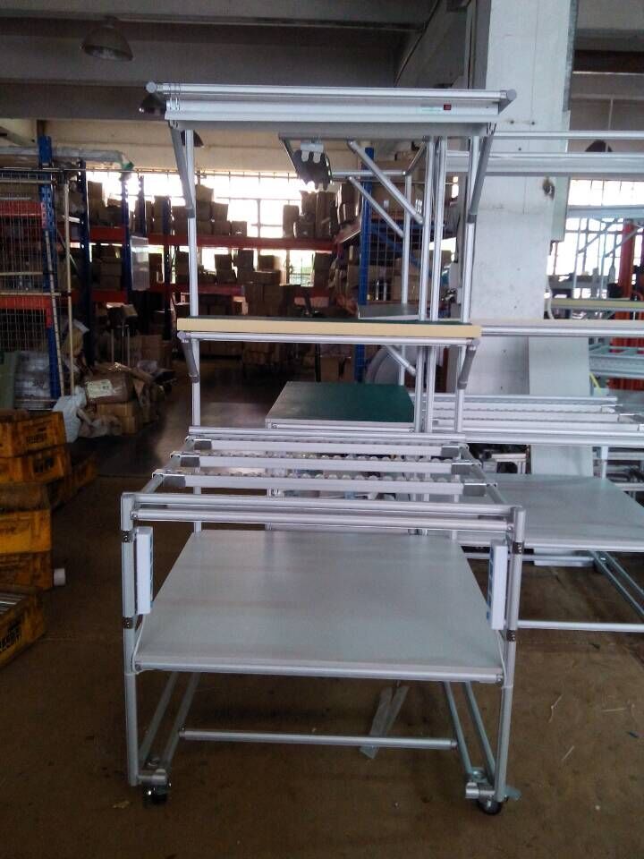 Sandblasting JY-LF13 Aluminum Extrusion Profiles M6 Screw Female Connection