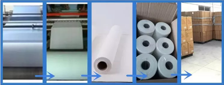 Disposable Nonwoven Examination Bed Paper Roll For Hospital