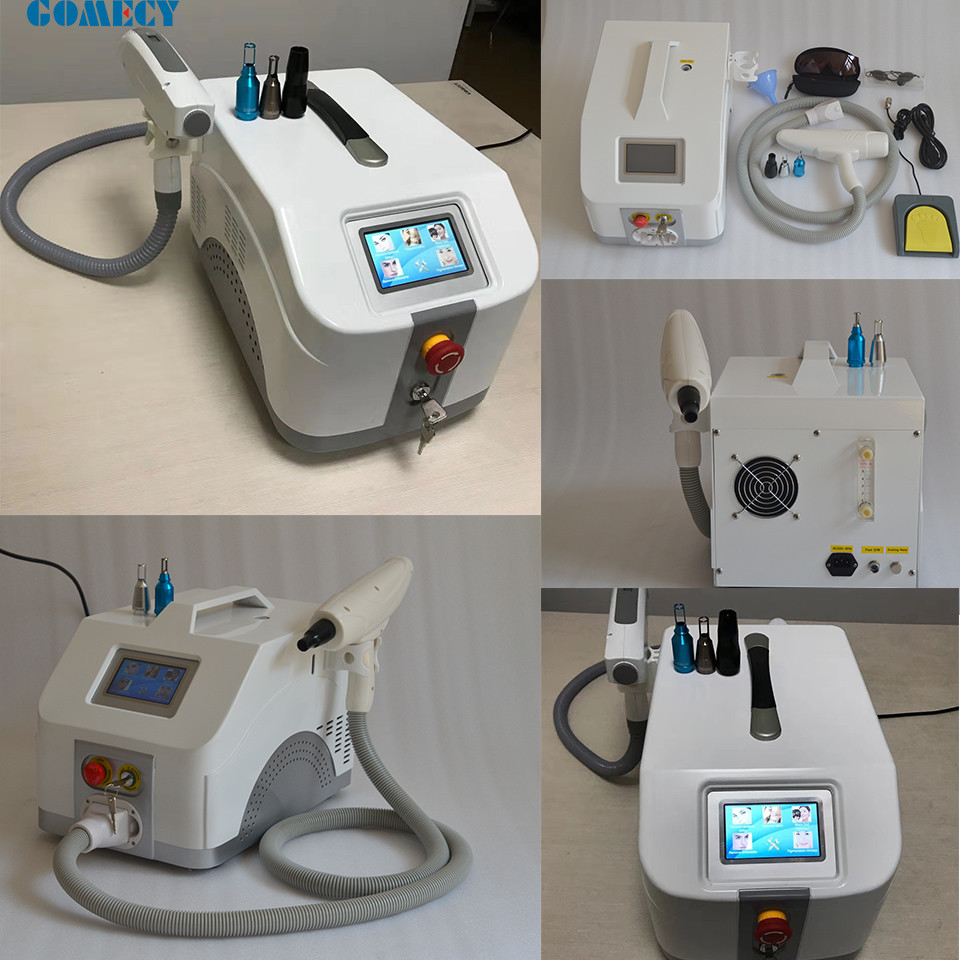 Q Switched ND Yag Laser Machine 1064nm 532nm For Removal Eye Wrinkles