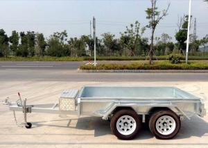 China 10x5 Hot Dip Galvanised Tandem Trailers 2000KG wholesale