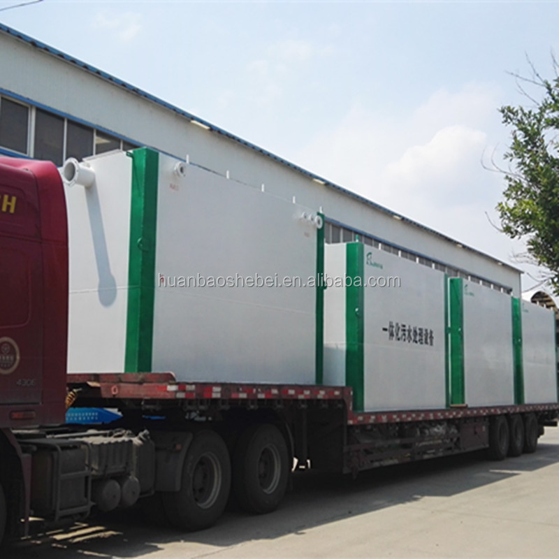 Carbon Steel/Stainless Steel MBR Plant for Sewage Treatment Customizable and Durable