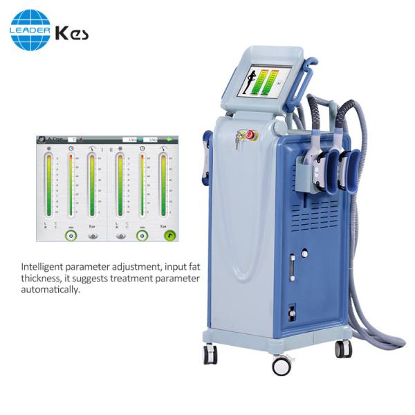 Non-invasive 2 Handles Vacuum Cryolipolysis Body Quick Slimming Machine