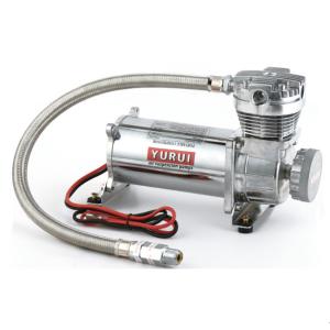 China Durable Heavy Duty OffRoad Air Ride Suspension Compressor DC12v Chrome Steel wholesale