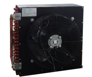 China Industrial Single Fan Motor Air Cooled Copper Condenser Coil wholesale