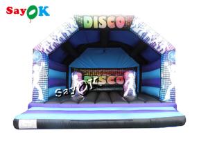 China PVC Tarpualin Dj Inflatable Disco Dome Bouncer For backyard wholesale