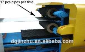 China Efficient Stainless Steel Pipe Polishing Machine , Automatic Steel Buffing Machine wholesale