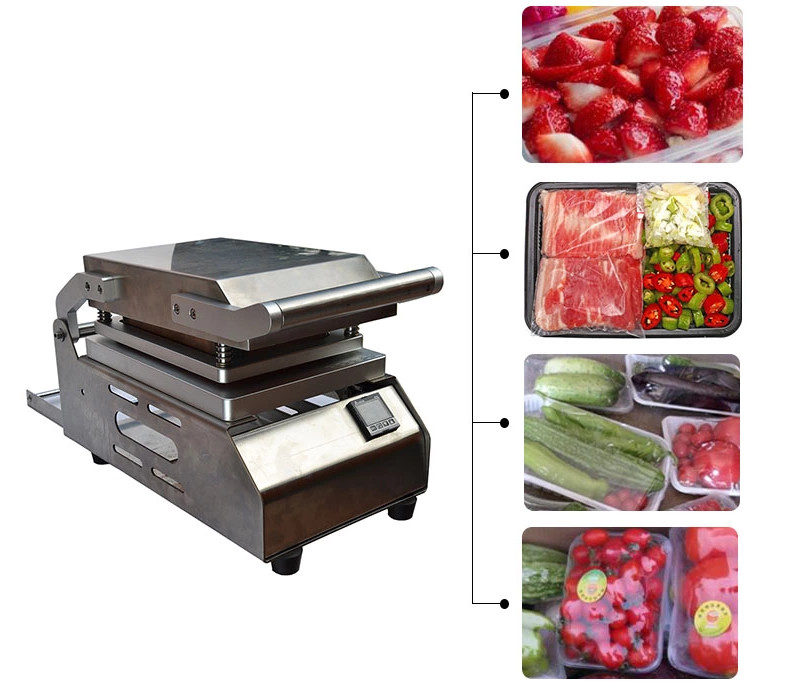 Vegetable Fruit Seal Packing Machine Food Vacuum Tray Sealing Equipment