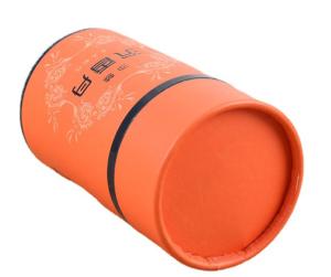 China Handcrafted Biodegradable Paper Canister Packaging For Tea wholesale