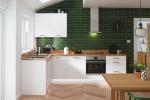Sink And Oven Plywood Modern Prefab Cabinets Quartz Stone Top