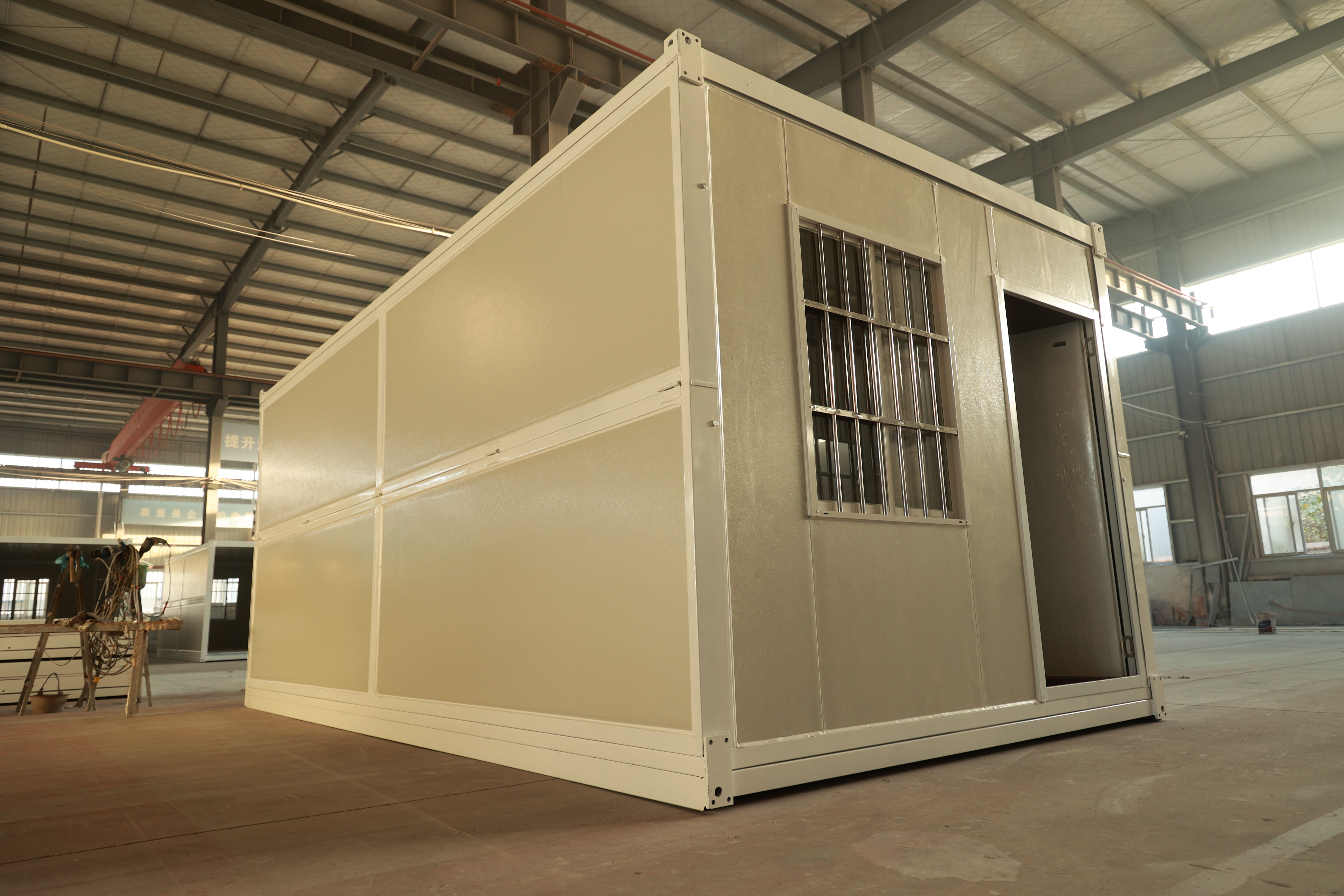 2.3mm Stainless Steel Foldable Office Container For Temporary Building