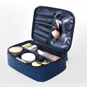 China Portable L260mm Polyester Cosmetic Bag With Mirror wholesale