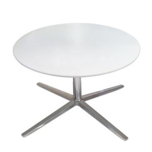 China Modern SUS Feet Wood Round 800*500 Coffee Tea Table wholesale