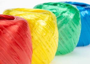 China Raffia Rope Packing Twisted Pp Plastic Twine 100% Polypropylene Flat Film wholesale