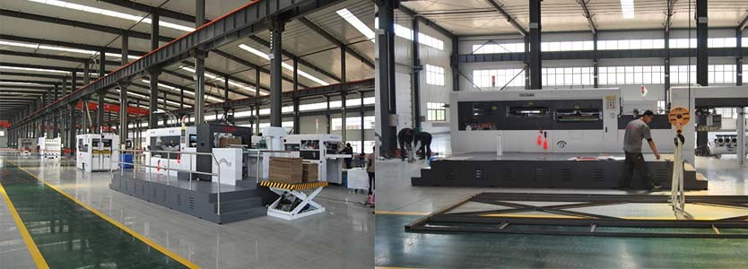 4200S/H Carton Box Die Cutting Machine For Corrugated Boxes PLC Control 33.7KW