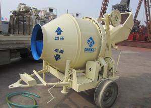 China Construction Mobile Electric Concrete Mixer Rotating Climbing Tipping Bucket JZC450 wholesale