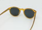 Small round vintage acetate sunglasses for women hot style in 2018