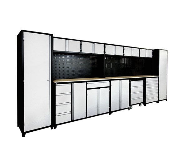 KEY Lock Steel Tool Chest Workbench for Workshop Cabinet and Modular Tool Cabinet