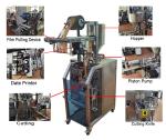 2KW Liquid Pouch Filling Machine 60bags/min Tomato Paste Packing