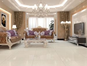 China 9mm Non Slip Pulati Polished Porcelain Tiles Antibacterial 60x60cm wholesale