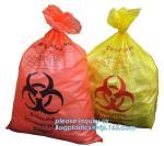Autoclavable Biohazard Bags, Medical Waste Bags, Self Adhesive Sealing Tape