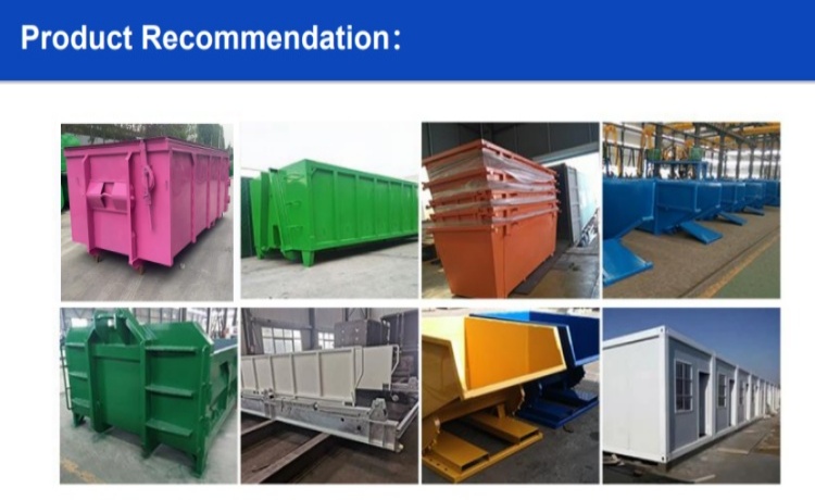 Customized Blue Tall Garbage Bin Steel Battery Recycling Bins NO Leakage Welding