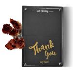 Holiday Birthday 250g Ivory Board Recycled Paper Cards Custom Printing