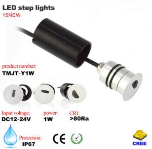 China IP67 1W Mini LED Buried Light Embedded LED corner lamps Step light outdoor lighting wholesale