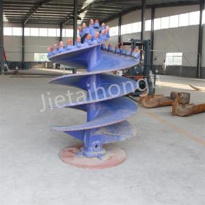China Carbon Steel Drilling Auger Bucket For Piling Rig Rotary Drilling Rig wholesale