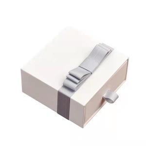 China Sturdy Long Lasting Drawer Packaging Box Recyclable Fancy Packaging Box For Jewelry wholesale