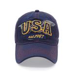 Customize Six Panels Embroidered Baseball Caps 54Cm For Kids