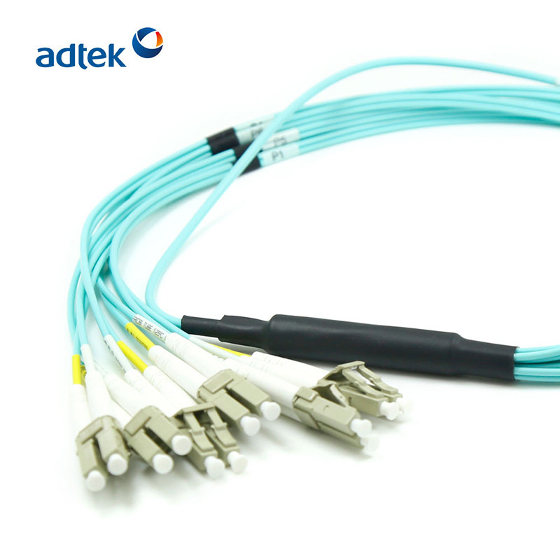MTP - LC Multimode Duplex Breakout Fiber Optic Patch Cord