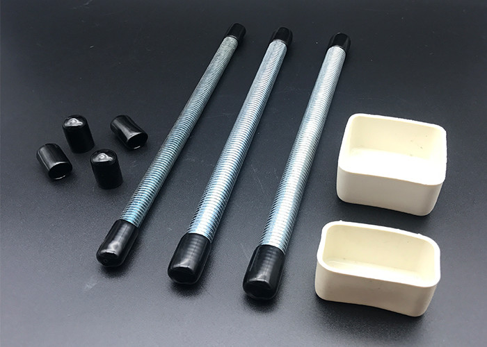 ISO9001 Threaded Rod Bar M6 Female 5.50mm PVC End Cap