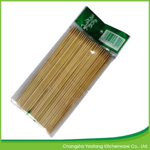 China Disposable Mao Bamboo BBQ Skewers Stick Biodegradable wholesale