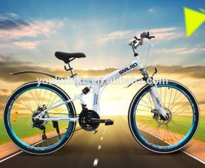 China Steel 21 Speed 24 Inch Folding Mountain Bike wholesale