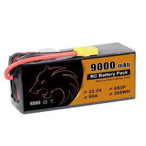 China 9000mAh 22.2V 6s2p Battery Pack P45b Molicel Fpv Drone Battery wholesale