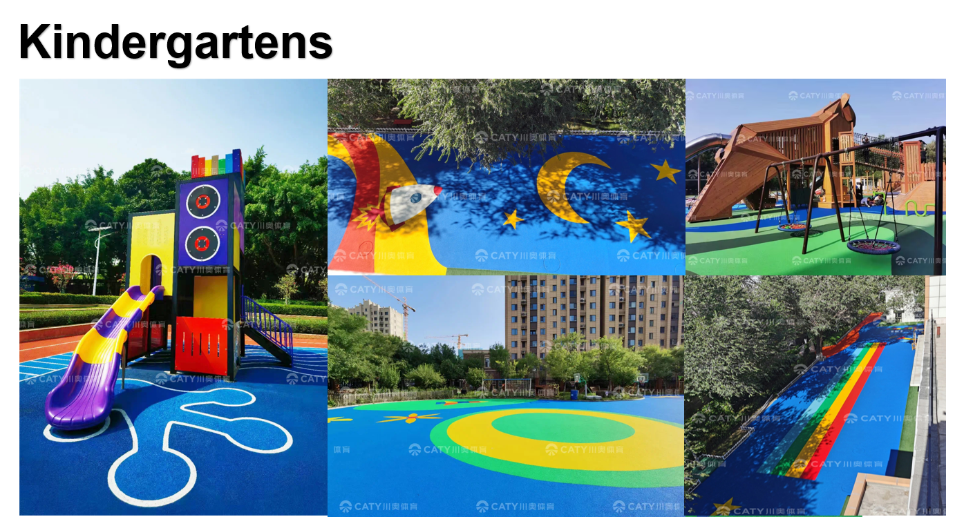 1-3mm Non-Toxic EPDM Rubber Granules for Playgrounds in Kindergartens Parks & Fitness Trails