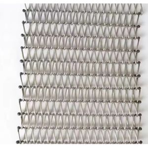 Customized High Temperature Resistance Conveyor Belt Stainless Steel Balanced