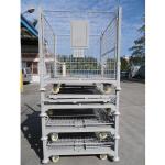 Customized Steel Logistics Cage Fodable Turnover Cage Galvanized