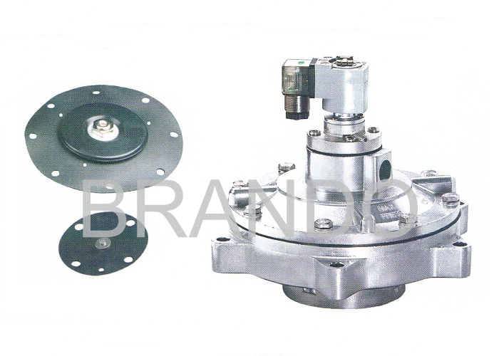 CA76MM 220V AC 50/60HZ Pneumatic Pulse Valve , Dust Collector Pneumatic Diaphragm Valve