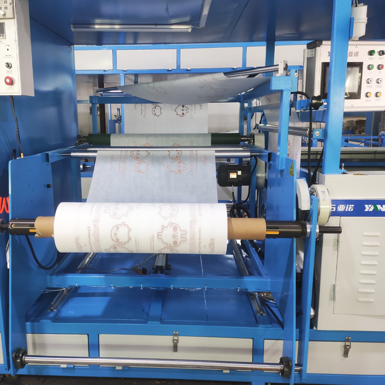 3500m/h Auto Non Woven Screen Printing Machine For One Color