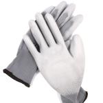 Comfortable PU Safety Gloves Agriculture Garden Gloves Seamless Breathable Knit