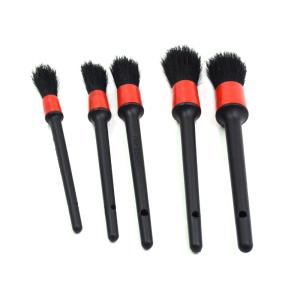 China Convenient Car Detailing Brushes , Flexible Car Seat Cleaning Brush 5 PCS wholesale
