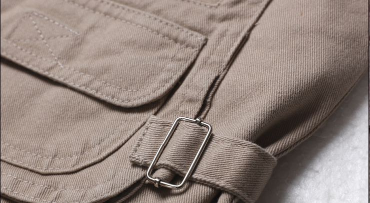 Causal Multi-pocket Sleeveless Oversize Top Utility Waistcoat V-neck Cardigan Zipper Biker Vest Men Hiking Fishing Vests