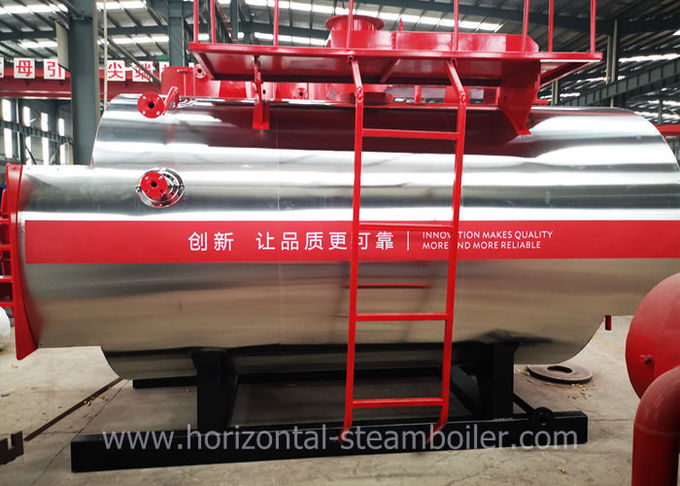 Three Return Natural Gas Fire Tube Boiler Hot Water Boiler Furnace for Hotel School